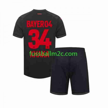 Fußballtrikots Bayer 04 Leverkusen Granit Xhaka 34 Kinder Heim Trikotsatz 2023-2024 Fußballtrikots Bayer 04 Leverkusen Granit Xhaka 34 Kinder Heim Trikotsatz 2023-2024